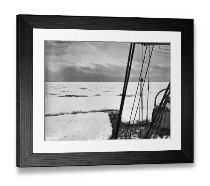 Framed Print : Ice Floes Antarctic Framed Print : Ice Floes Antarctic