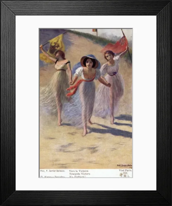 Framed Print : TOWARDS VICTORY Framed Print : TOWARDS VICTORY