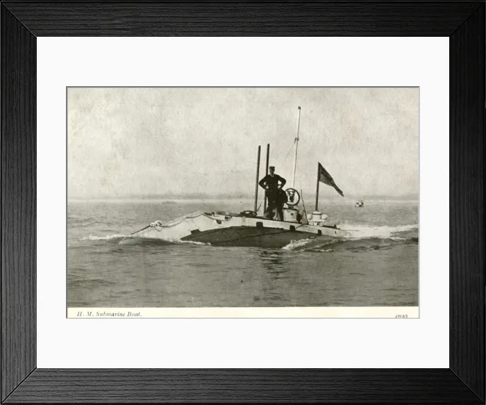 Framed Print : British Submarine Framed Print : British Submarine