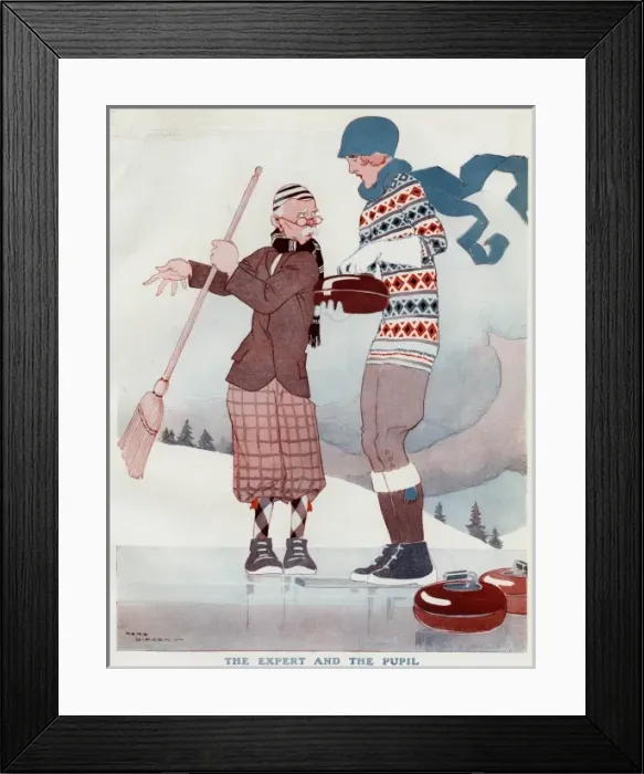 Framed Print : The Expert And The Pupil Framed Print : The Expert And The Pupil