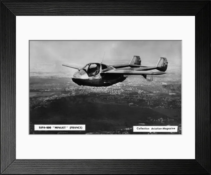 Framed Print : Sipa-200 Minijet Framed Print : Sipa-200 Minijet