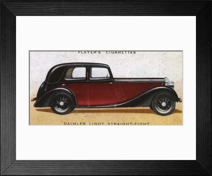 Framed Print : Daimler Straight-Eight Framed Print : Daimler Straight-Eight
