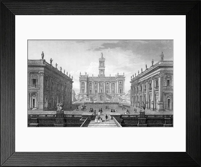 Framed Print : Polish Hq in Rome Framed Print : Polish Hq in Rome