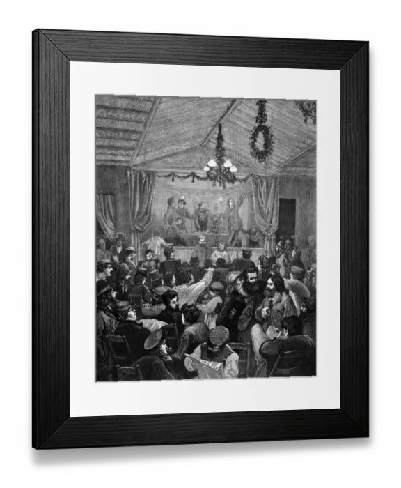 Framed Print : Republican Club, Paris Framed Print : Republican Club, Paris