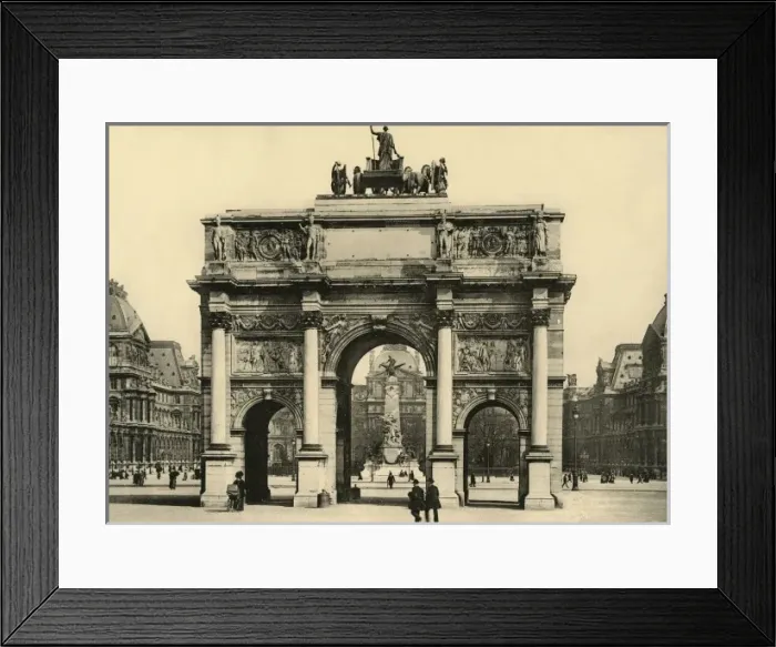 Framed Print : Paris Arc Du Carrousel Framed Print : Paris Arc Du Carrousel