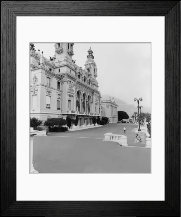Framed Print : Monte Carlo Casino Framed Print : Monte Carlo Casino