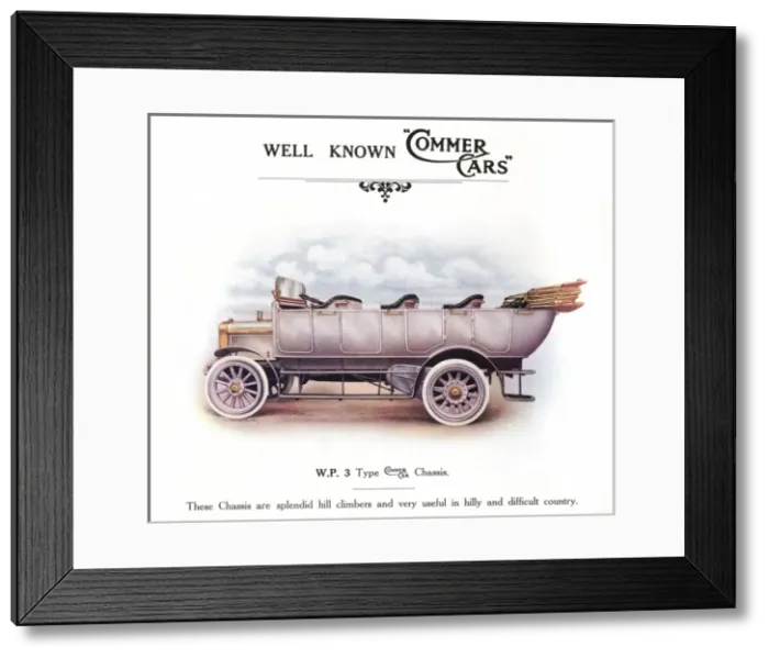 Framed Print : Commer Charabanc Framed Print : Commer Charabanc