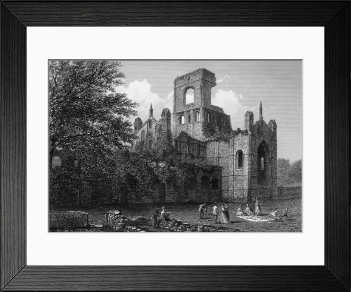 Framed Print : KIRKSTALL ABBEY, Yorkshire Framed Print : KIRKSTALL ABBEY, Yorkshire