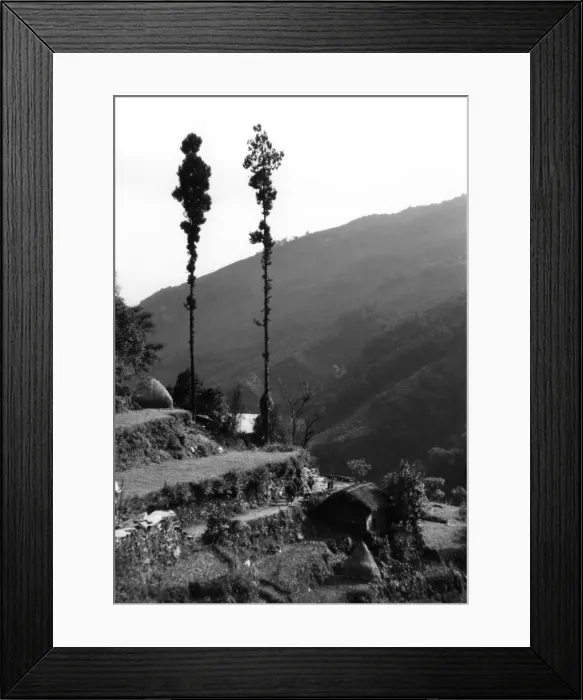 Framed Print : Nepal Chhomrung Framed Print : Nepal Chhomrung