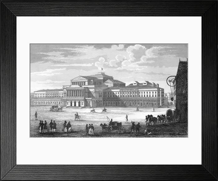 Framed Print : Polish National Theatre Framed Print : Polish National Theatre