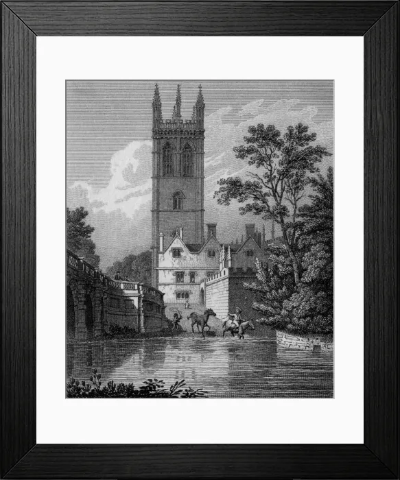 Framed Print : Magdalen Tower, Oxford Framed Print : Magdalen Tower, Oxford