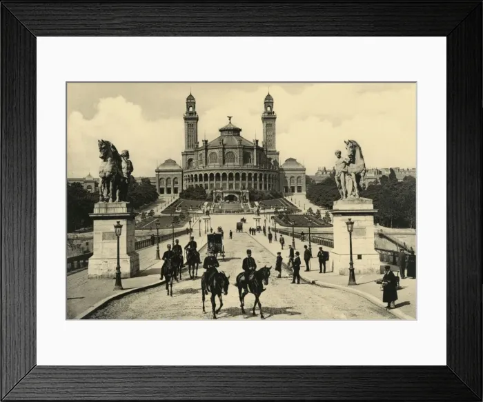 Framed Print : Paris Trocadero Framed Print : Paris Trocadero