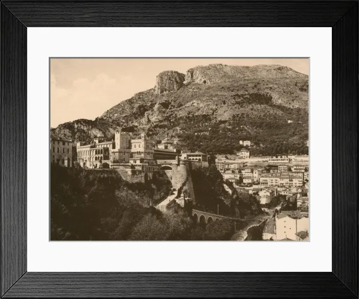Framed Print : Monaco Palace Framed Print : Monaco Palace