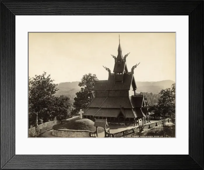 Framed Print : Norway Bergen Framed Print : Norway Bergen