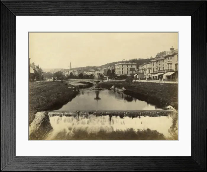 Framed Print : DAWLISH. Dawlish, Devon Date: 1892 Framed Print : DAWLISH. Dawlish, Devon Date: 1892