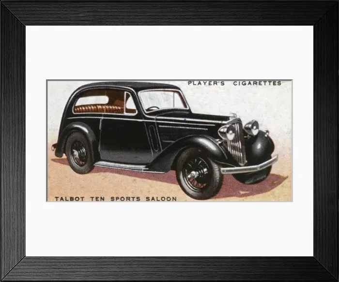 Framed Print : Talbot Ten Saloon Framed Print : Talbot Ten Saloon