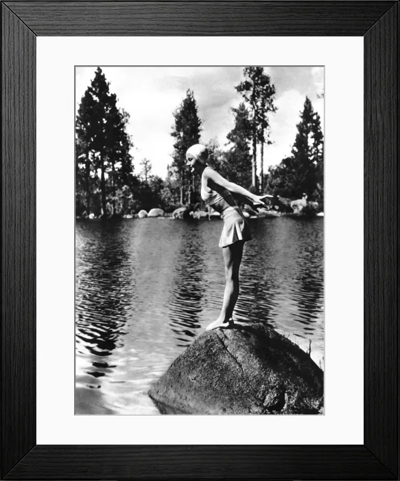 Framed Print : Ginger Rogers posed at San Bernardino Range Framed Print : Ginger Rogers posed at San Bernardino Range