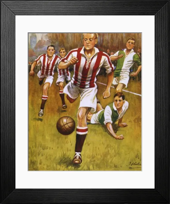 Framed Print : Football Goal Framed Print : Football Goal