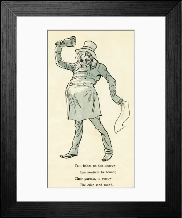 Framed Print : Town Crier Framed Print : Town Crier