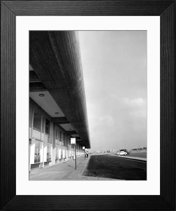 Framed Print : Israeli Bus Depot Framed Print : Israeli Bus Depot