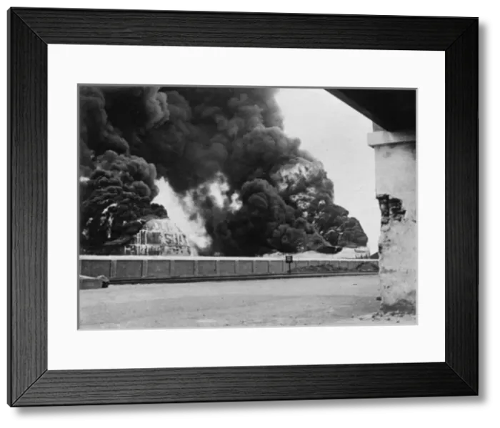 Framed Print : Emden Bombards India Framed Print : Emden Bombards India