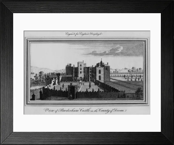 Framed Print : Powderham Castle, Devon Framed Print : Powderham Castle, Devon