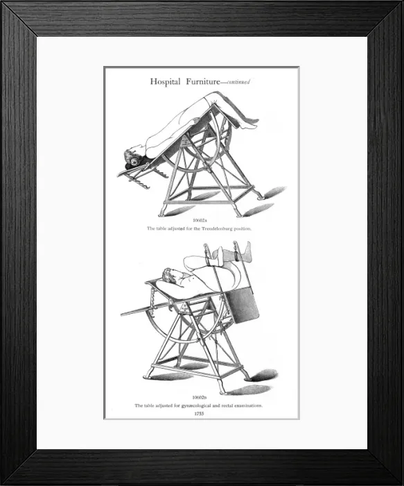 Framed Print : Operation Table Framed Print : Operation Table