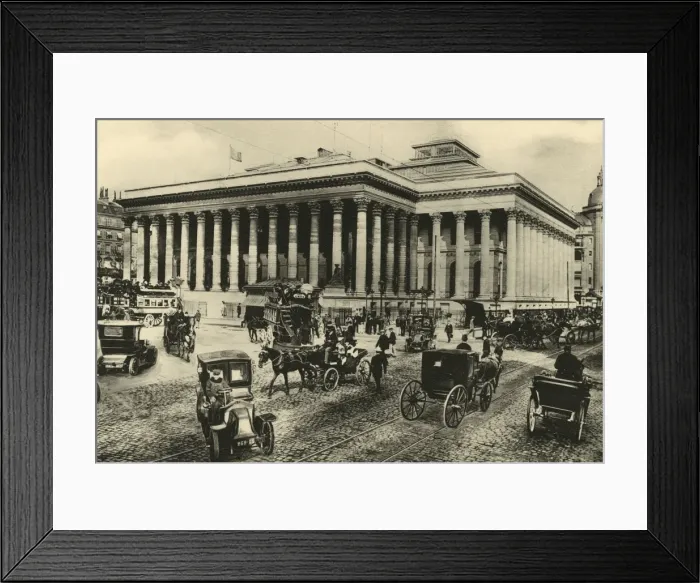 Framed Print : Paris LA Bourse Framed Print : Paris LA Bourse