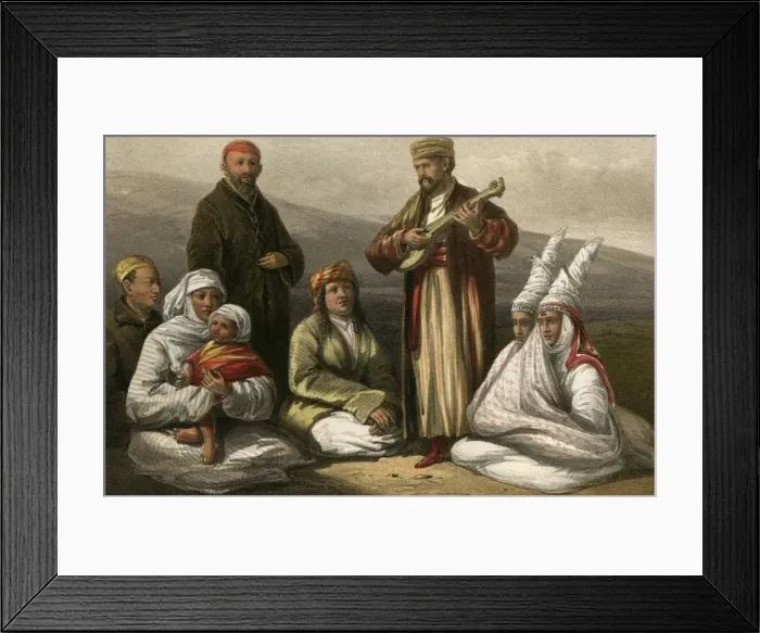 Framed Print : Kyrgyz and Brides Framed Print : Kyrgyz and Brides