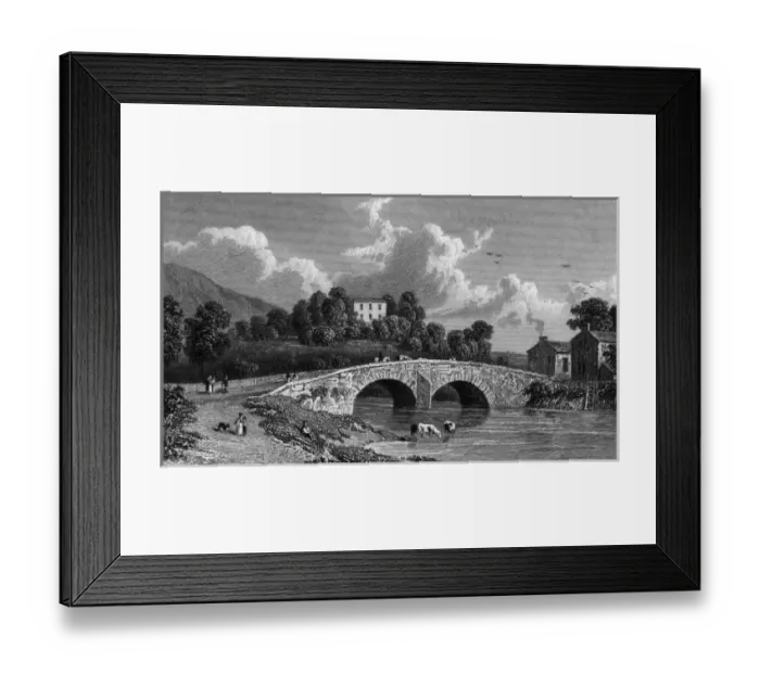 Framed Print : Keswick Bridge, Cumbria Framed Print : Keswick Bridge, Cumbria