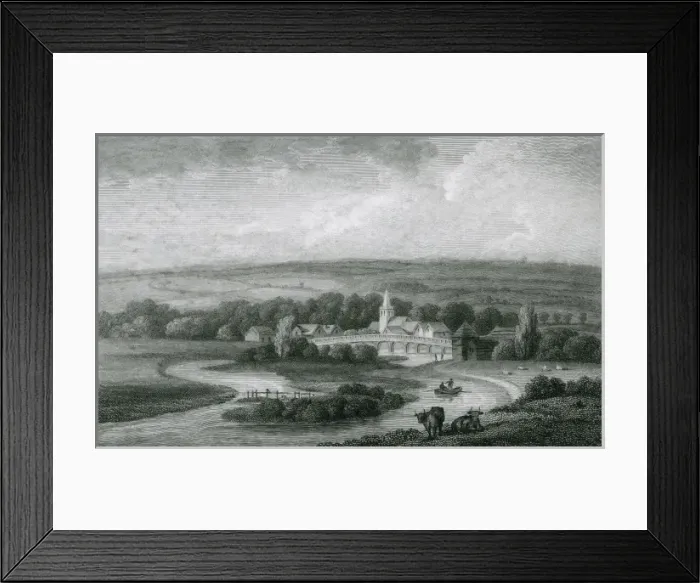 Framed Print : Great Marlow, Berkshire Framed Print : Great Marlow, Berkshire