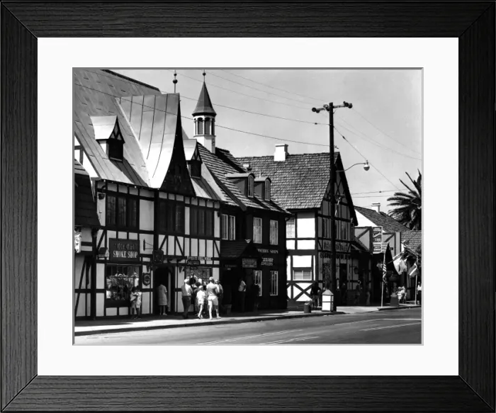 Framed Print : USA / Solvang Framed Print : USA / Solvang