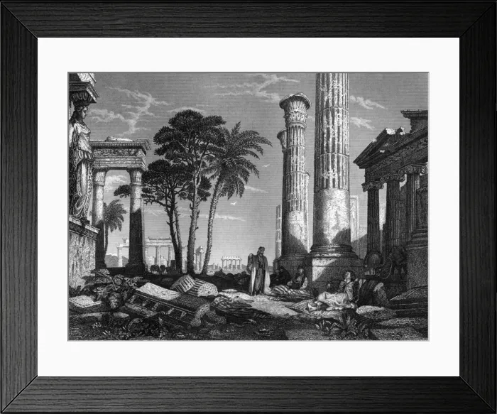 Framed Print : Ruins at Iraklion Framed Print : Ruins at Iraklion