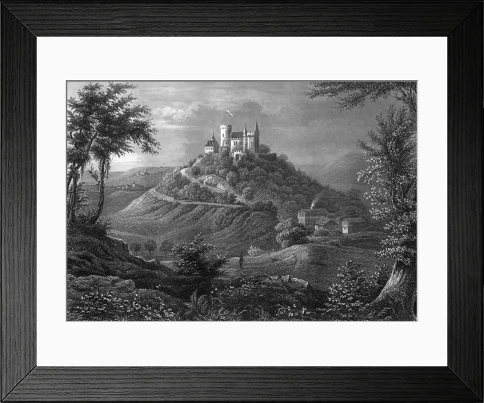 Framed Print : Burg Landsberg Framed Print : Burg Landsberg