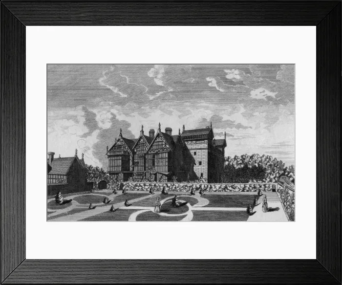 Framed Print : Madeley Manor, Shropshire Framed Print : Madeley Manor, Shropshire