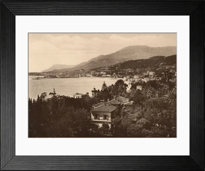Framed Print : France Menton Framed Print : France Menton