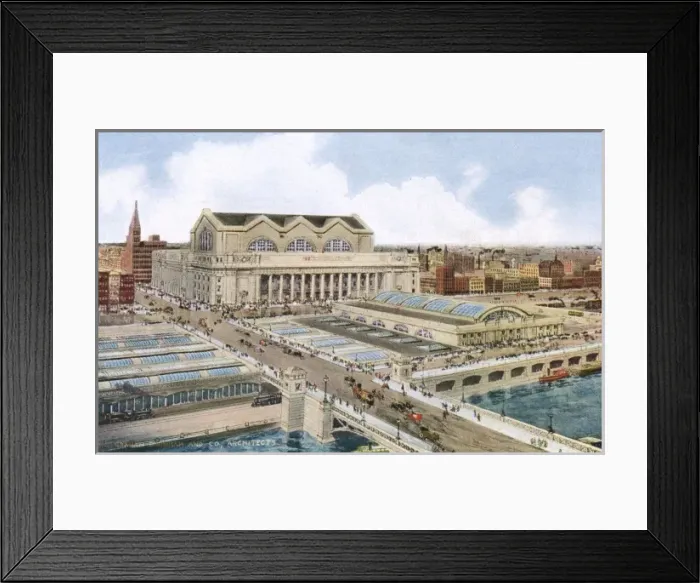 Framed Print : Chicago Union Station Framed Print : Chicago Union Station