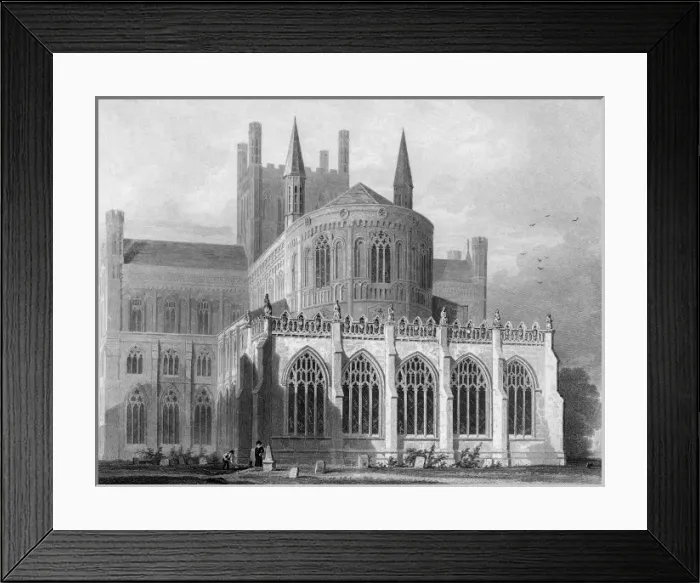 Framed Print : PETERBOROUGH CATHEDRAL, Cambridgeshire Framed Print : PETERBOROUGH CATHEDRAL, Cambridgeshire