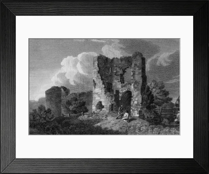Framed Print : Pevensey Castle, Sussex Framed Print : Pevensey Castle, Sussex