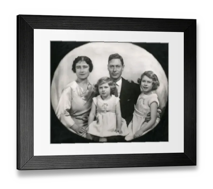 Framed Print : George VI and Family Framed Print : George VI and Family