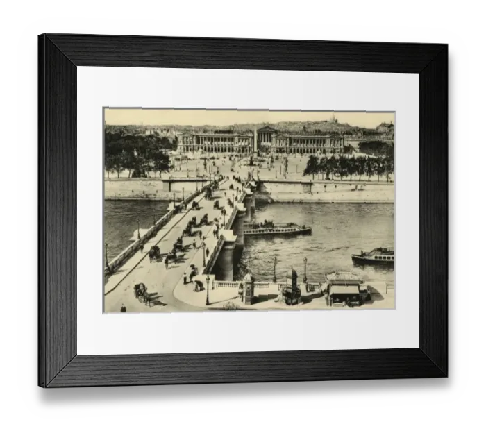 Framed Print : Paris Place Concorde Framed Print : Paris Place Concorde