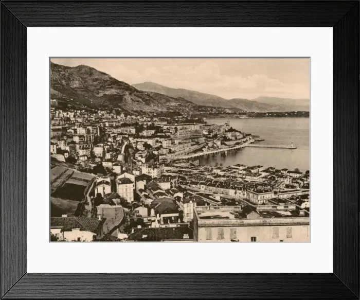 Framed Print : Monte Carlo View Framed Print : Monte Carlo View
