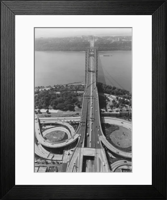 Framed Print : George Washington Bridge Framed Print : George Washington Bridge