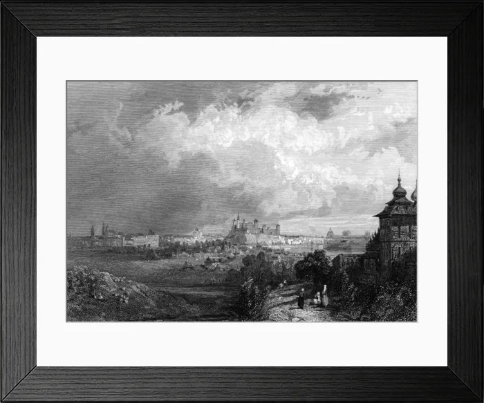 Framed Print : General View 1850 Framed Print : General View 1850