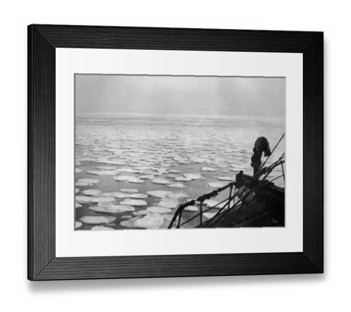 Framed Print : Pancake Ice Framed Print : Pancake Ice