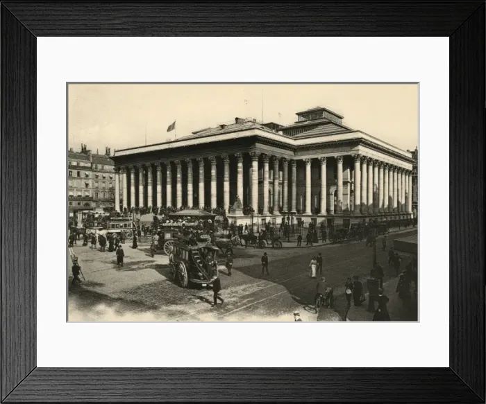 Framed Print : Paris LA Bourse Framed Print : Paris LA Bourse