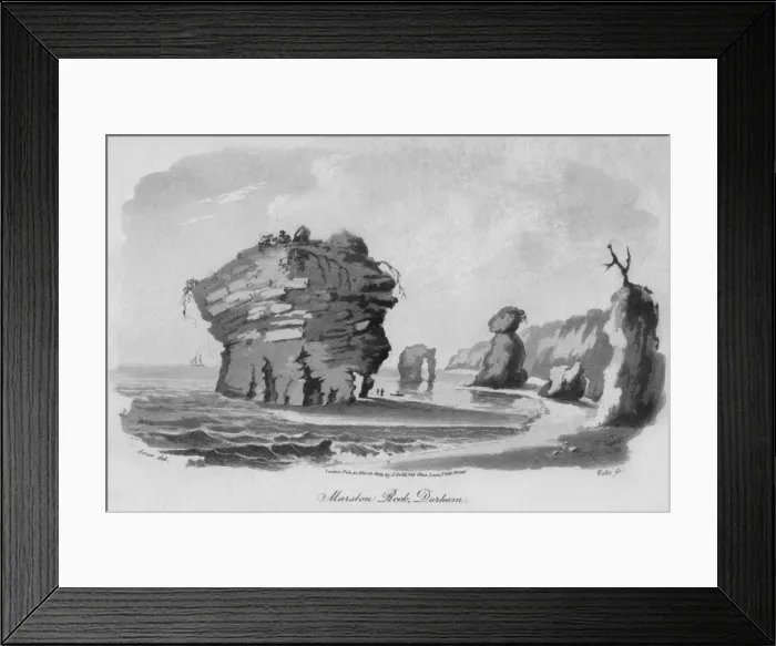 Framed Print : Marston Rock, County Durham Framed Print : Marston Rock, County Durham