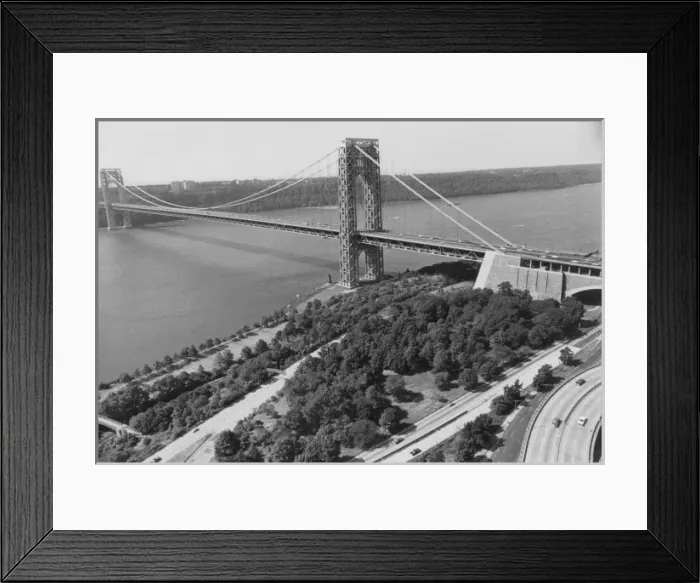 Framed Print : George Washington Bridge Framed Print : George Washington Bridge
