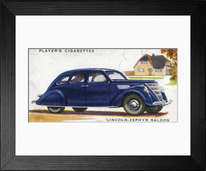 Framed Print : Lincoln Zephyr Framed Print : Lincoln Zephyr