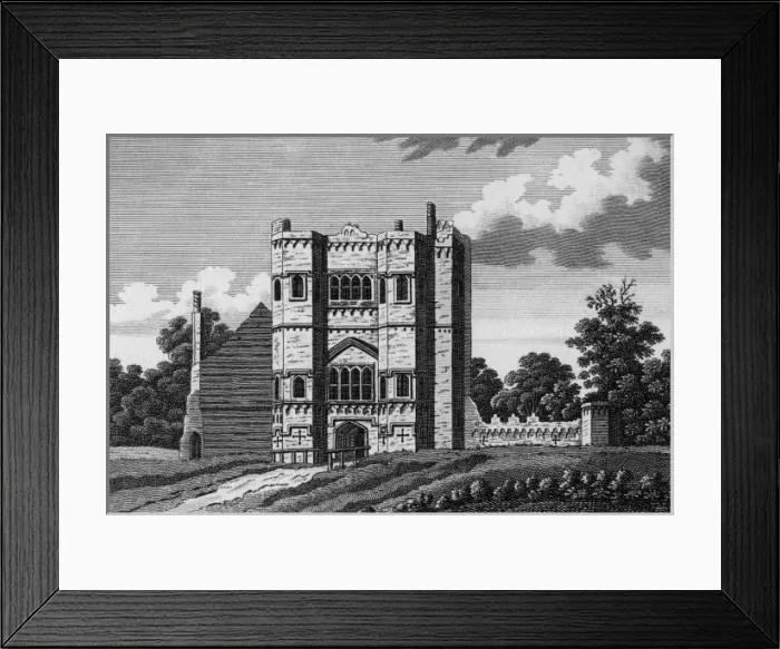 Framed Print : Nether Hall, Essex Framed Print : Nether Hall, Essex